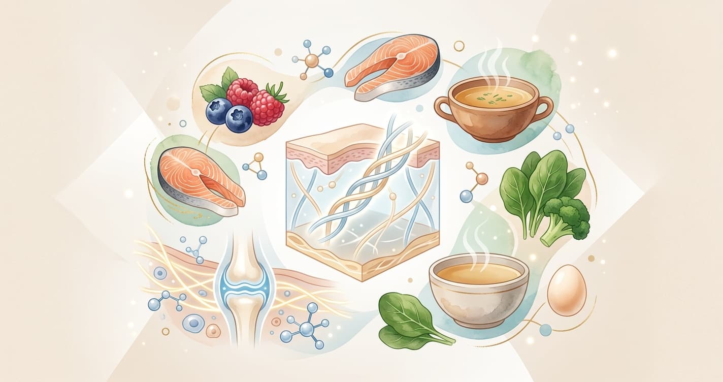 Коллаген в продуктах: где искать белок молодости